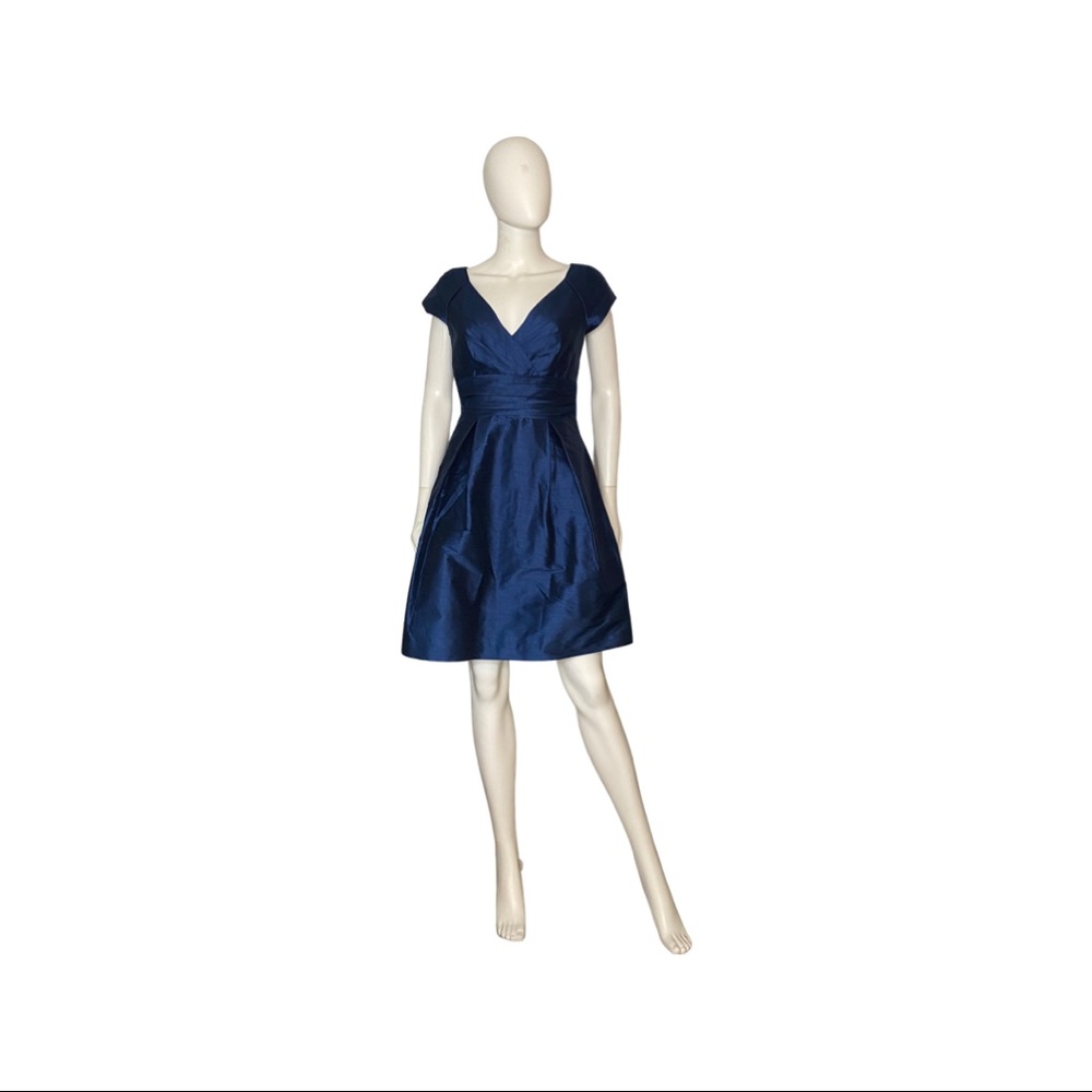 Navy Blue Cocktail Dress